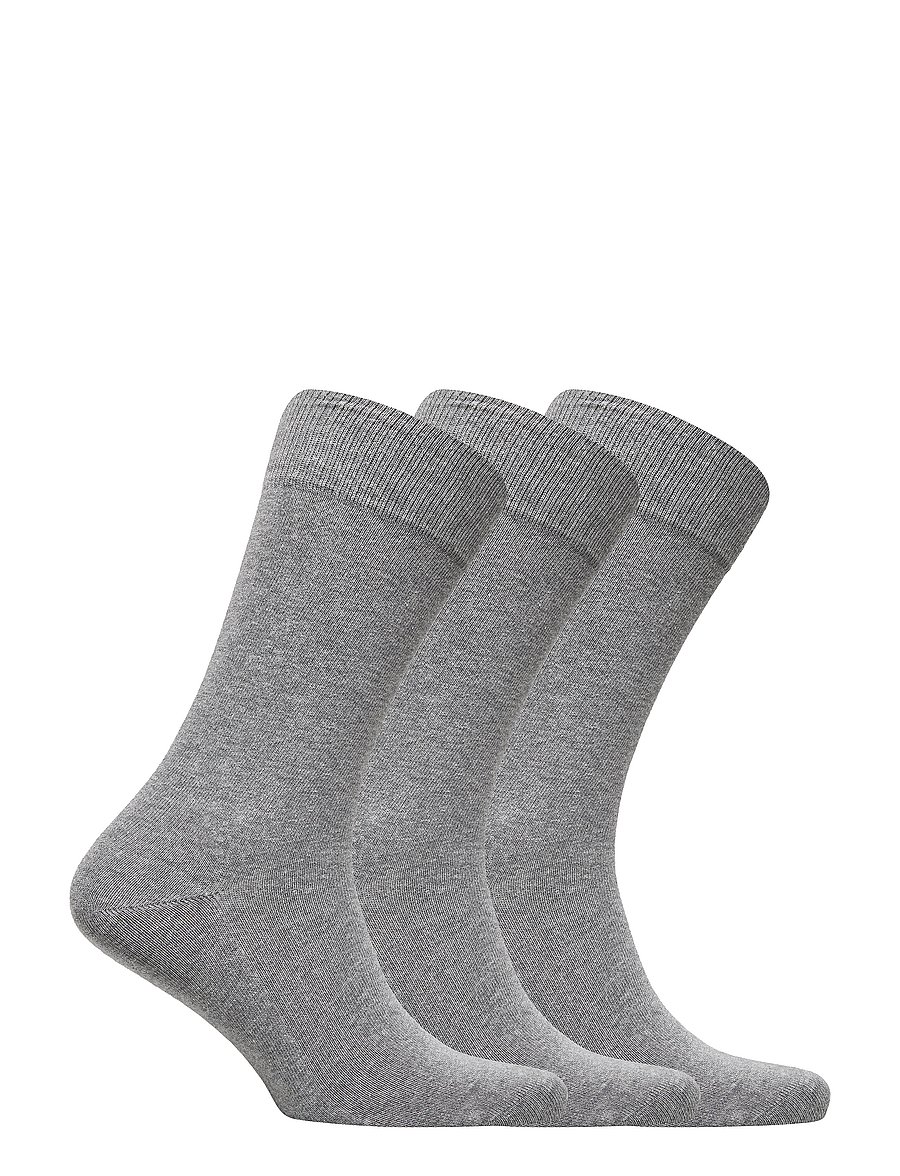 Amanda Christensen - True Ankle Sock 3-Pack - crew-socken - grey melange - 1