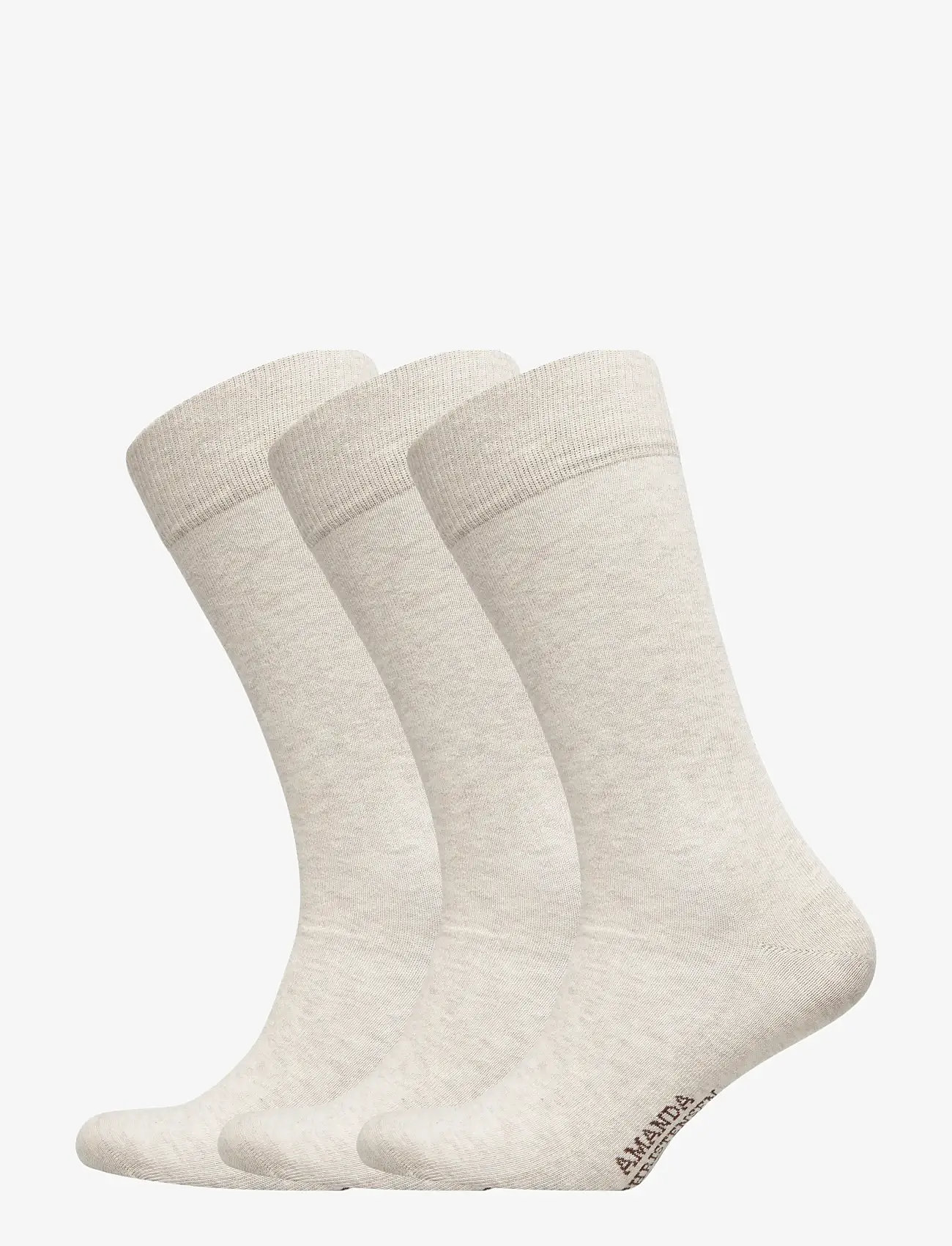 Amanda Christensen - True Ankle Sock - vanliga strumpor - sand melange - 0