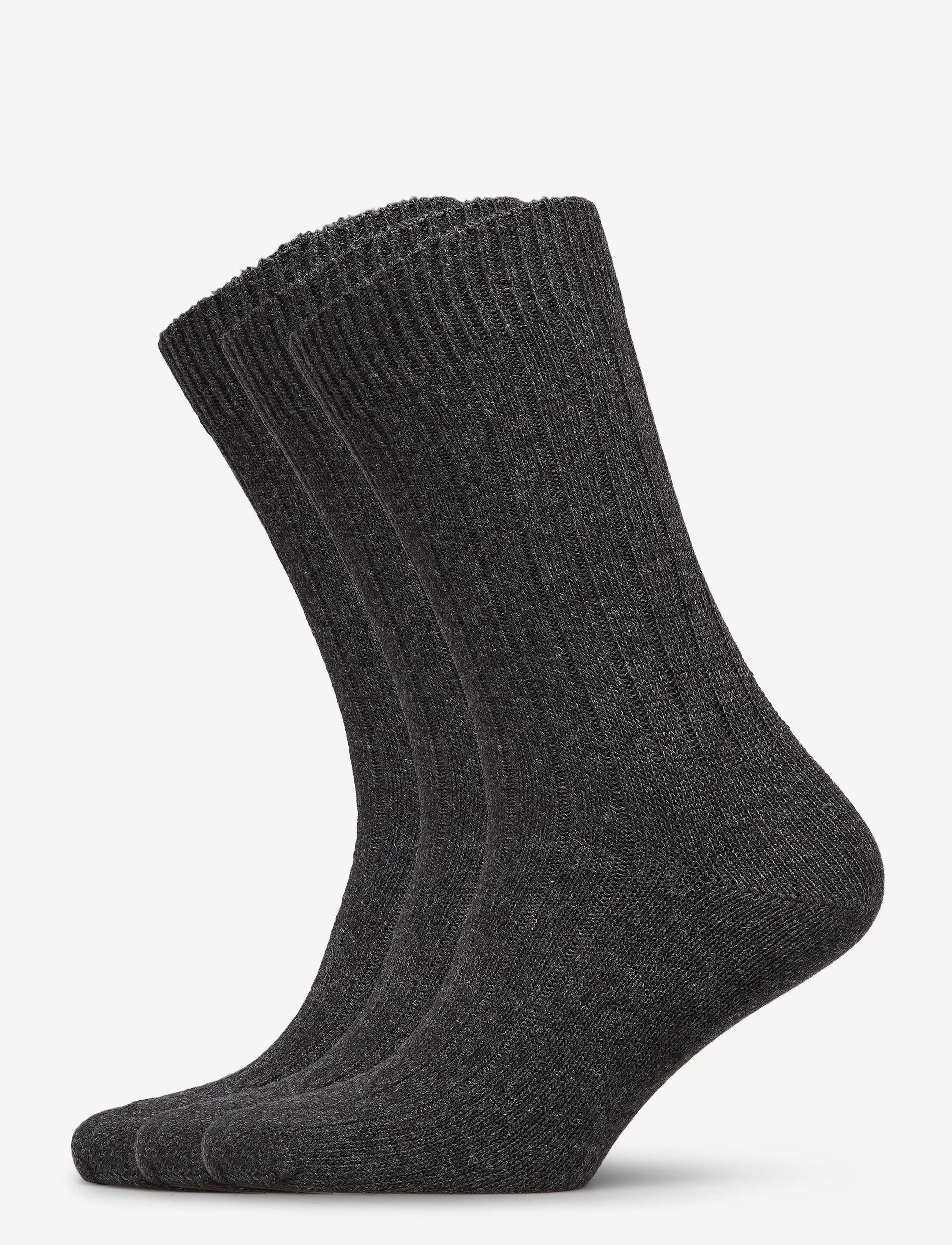 Amanda Christensen Supreme Sock 3-Pack, 43-46, Socks, Grau - Regular Männerswear
