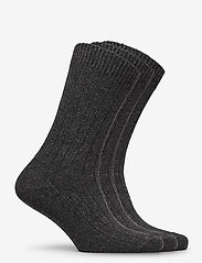 Amanda Christensen - Supreme Sock 3-pack - Įprasto ilgio kojinės - anthracite melange - 1
