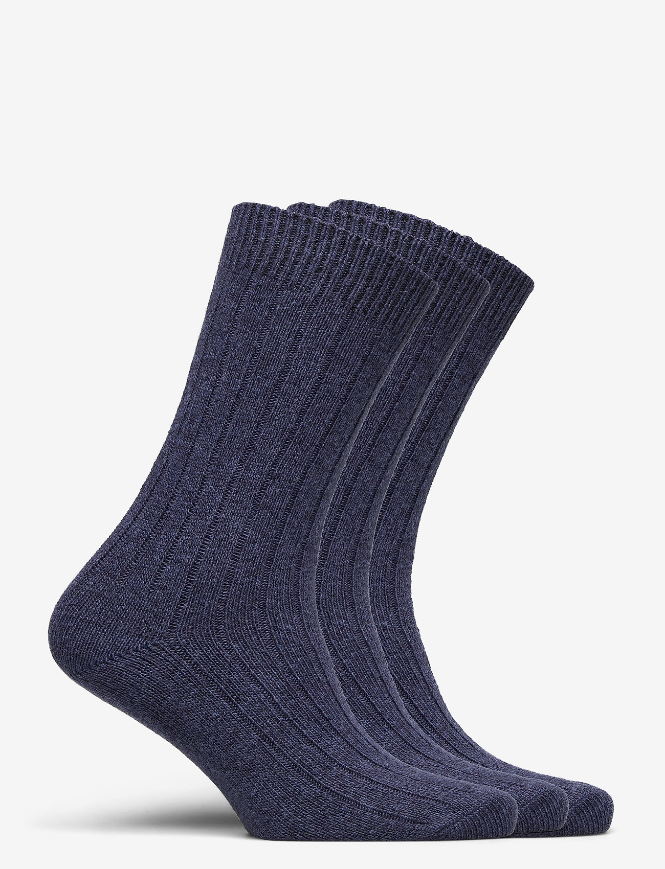 Amanda Christensen - Supreme Sock 3-pack - Įprasto ilgio kojinės - dark blue melange - 1