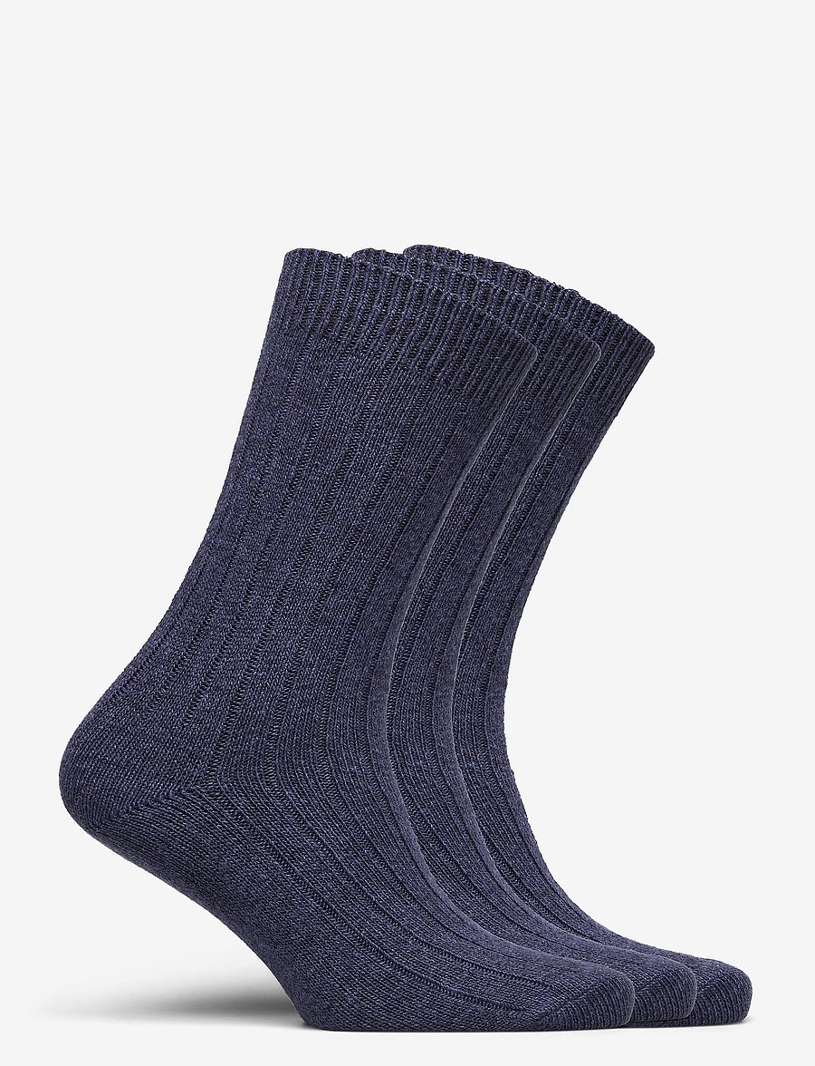 Amanda Christensen - Supreme Sock 3-pack - tennissocken - dark blue melange - 1