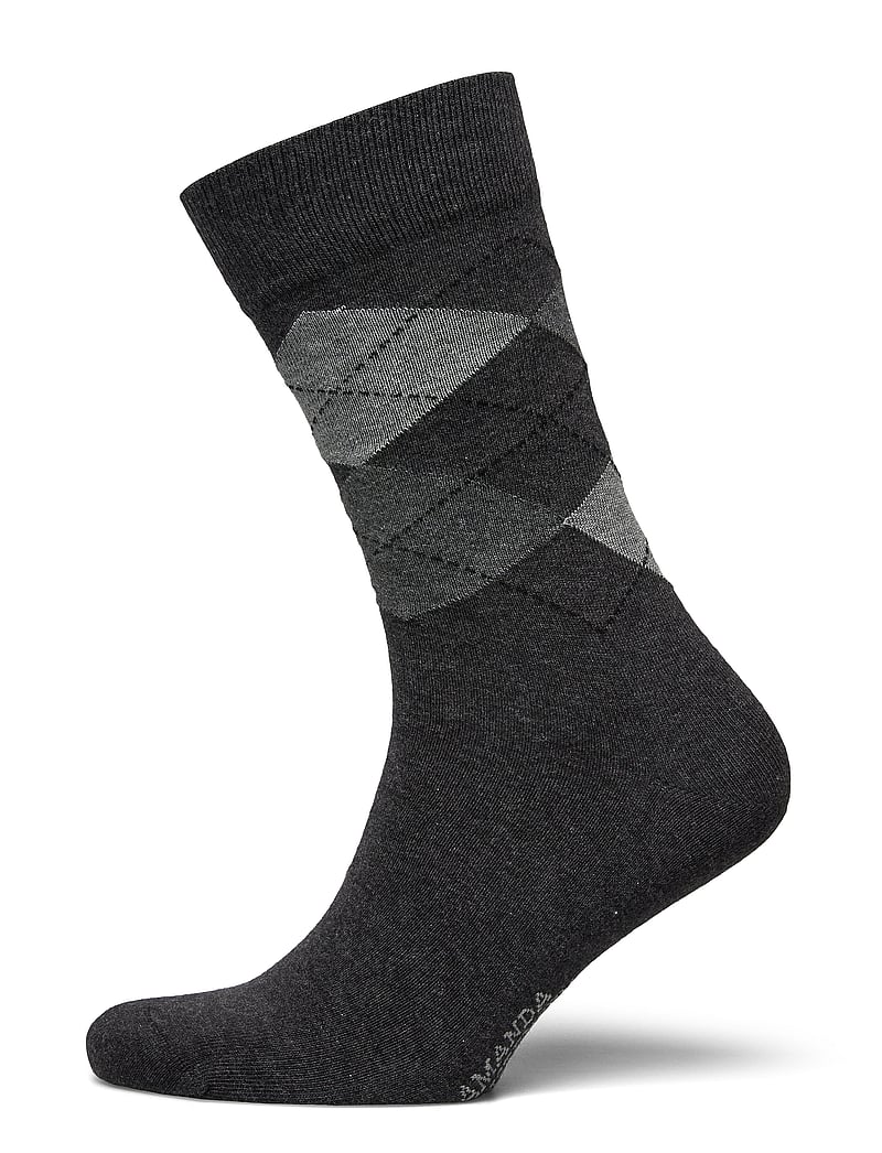 Amanda Christensen - True Ankle Argyle - crew-socken - anthracite melange - 2