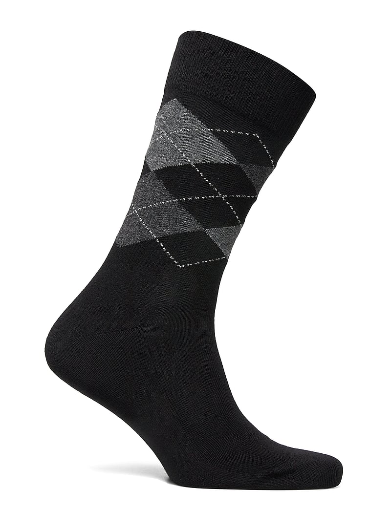 Amanda Christensen - True Ankle Argyle - crew-socken - black - 3
