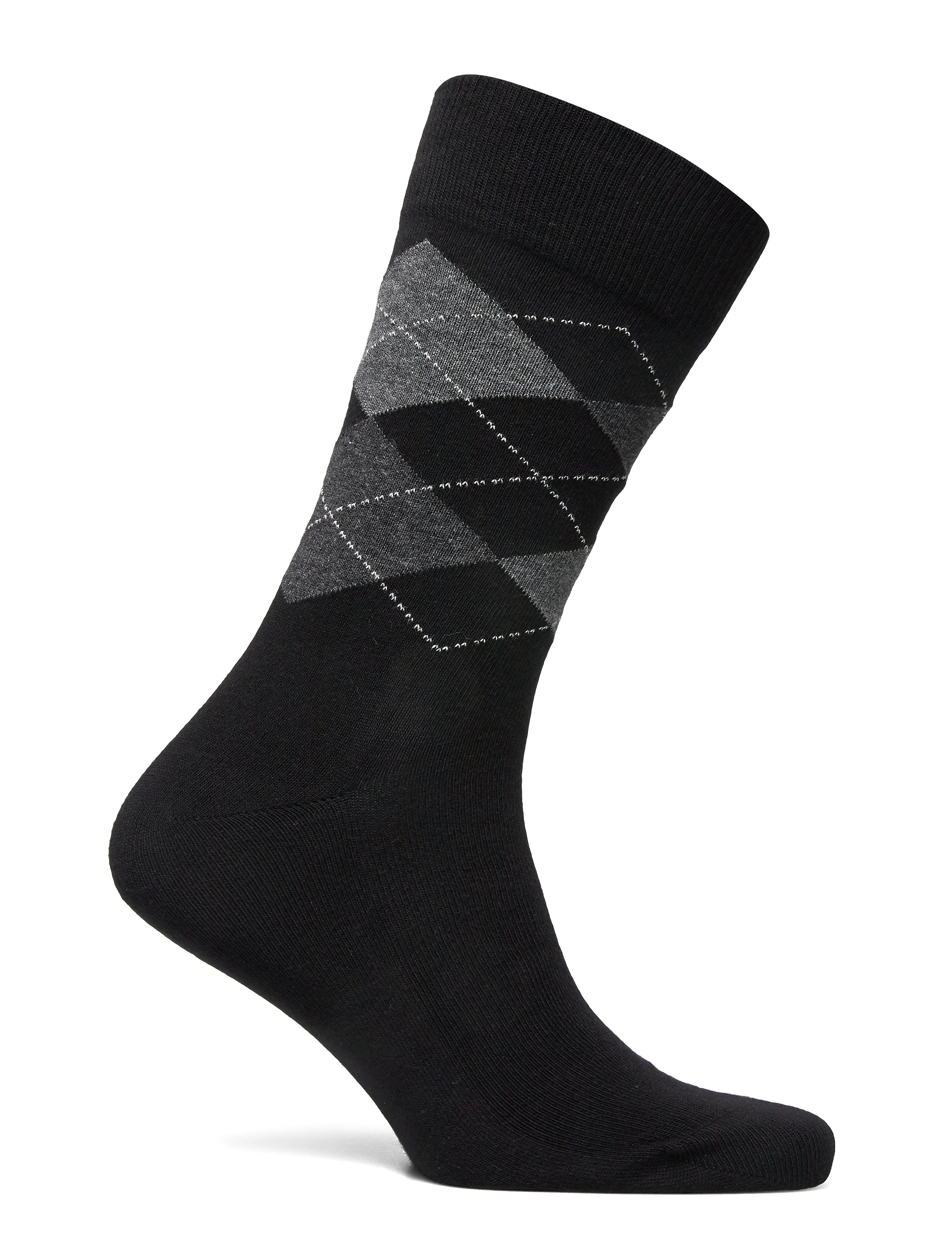 Amanda Christensen - True Ankle Argyle - vanliga strumpor - black - 3
