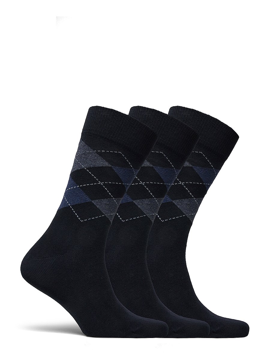 Amanda Christensen - True Ankle Argyle - tennissocken - dark navy - 1