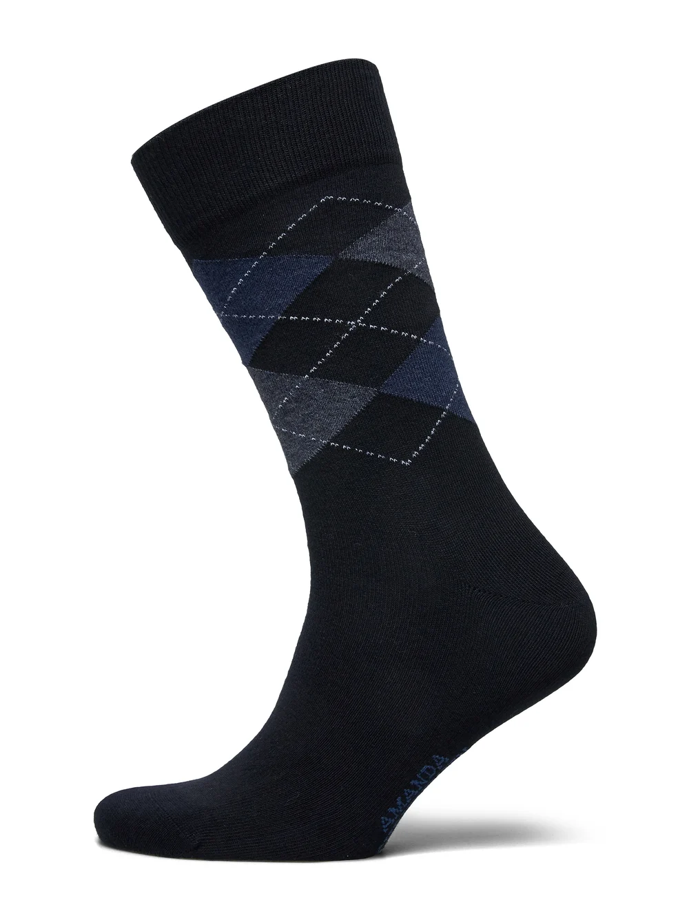 Amanda Christensen - True Ankle Argyle - crew-socken - dark navy - 2