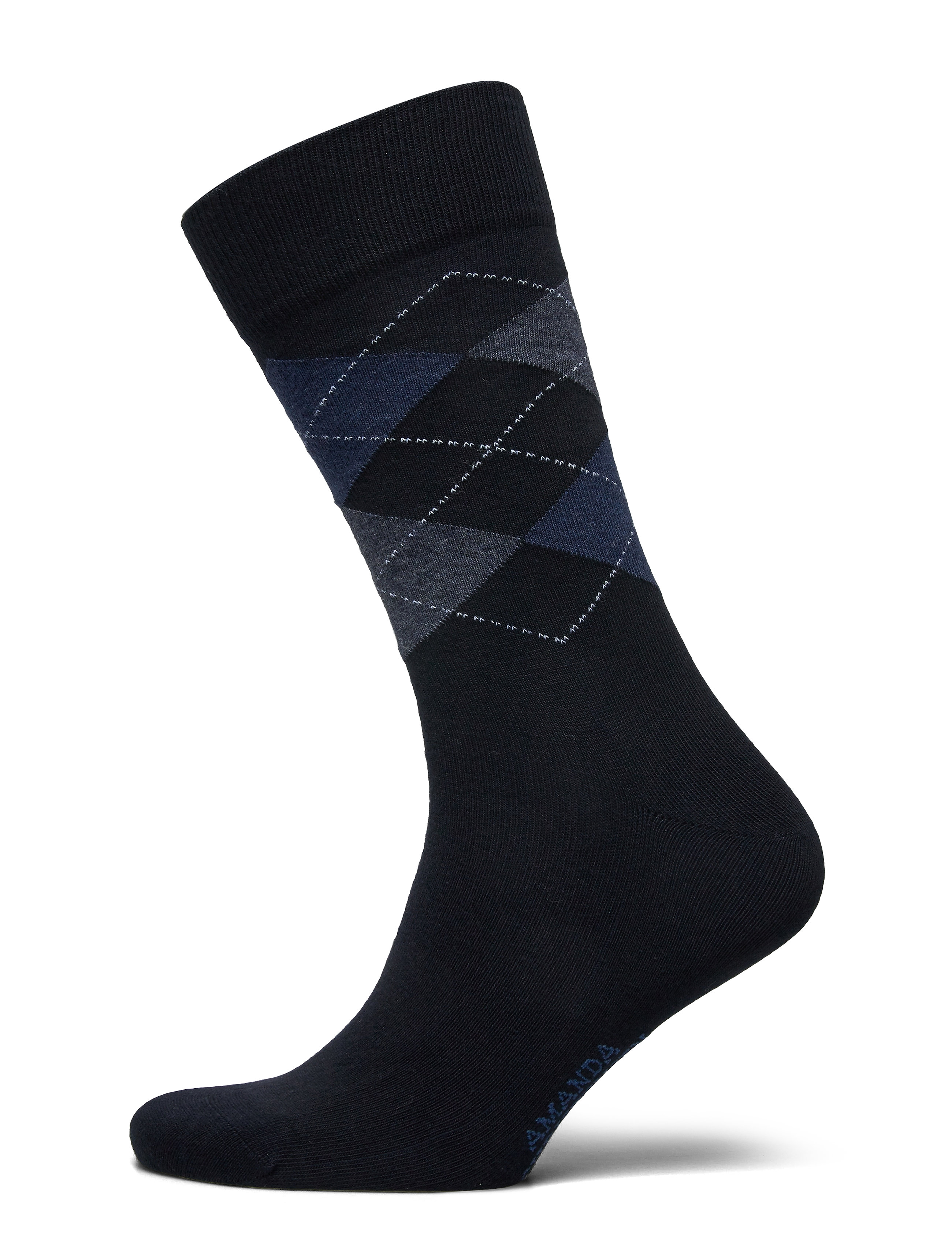 Amanda Christensen - True Ankle Argyle - vanliga strumpor - dark navy - 2