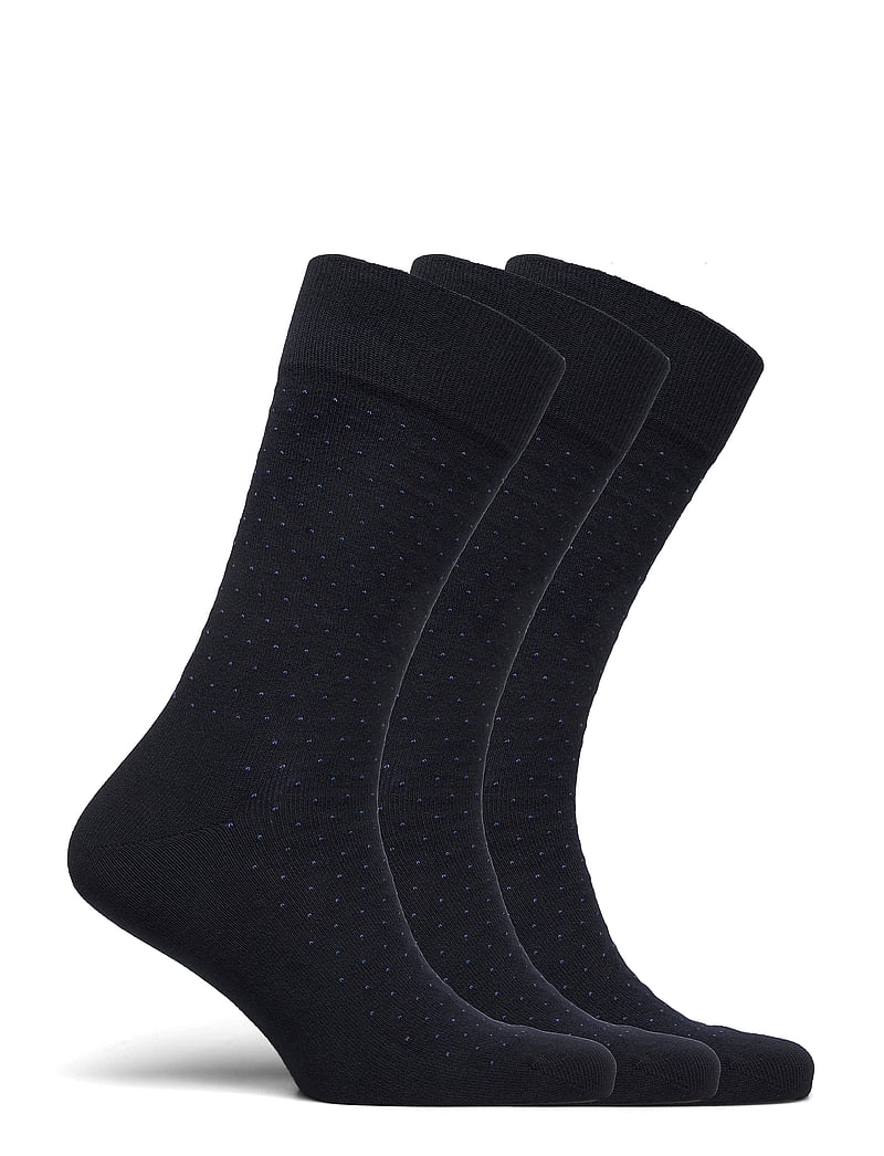 Amanda Christensen - True Micro Dot Sock - crew-socken - dark navy - 1