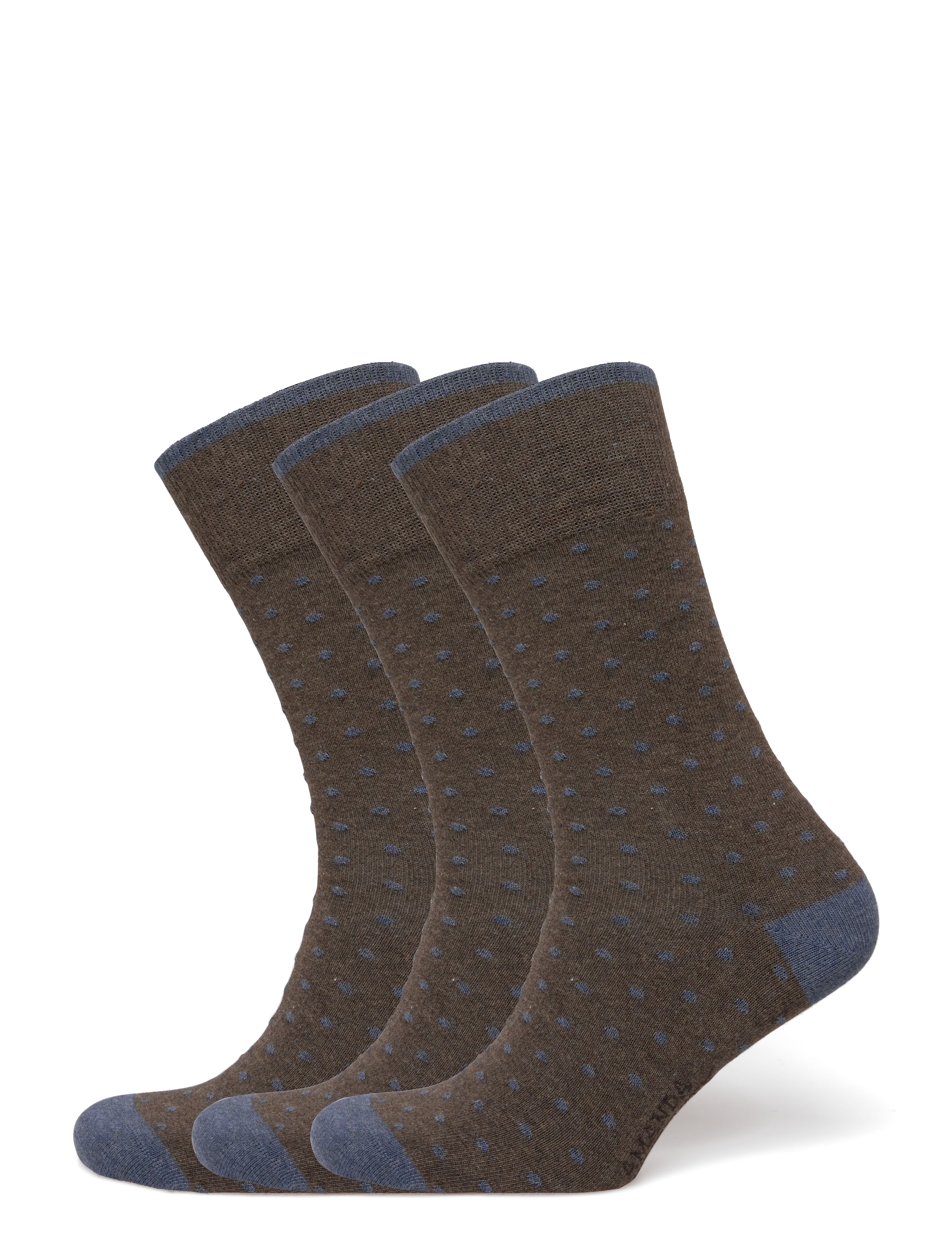 Amanda Christensen True Dot Sock, 39-42, Socks, Braun - Regular Männerswear