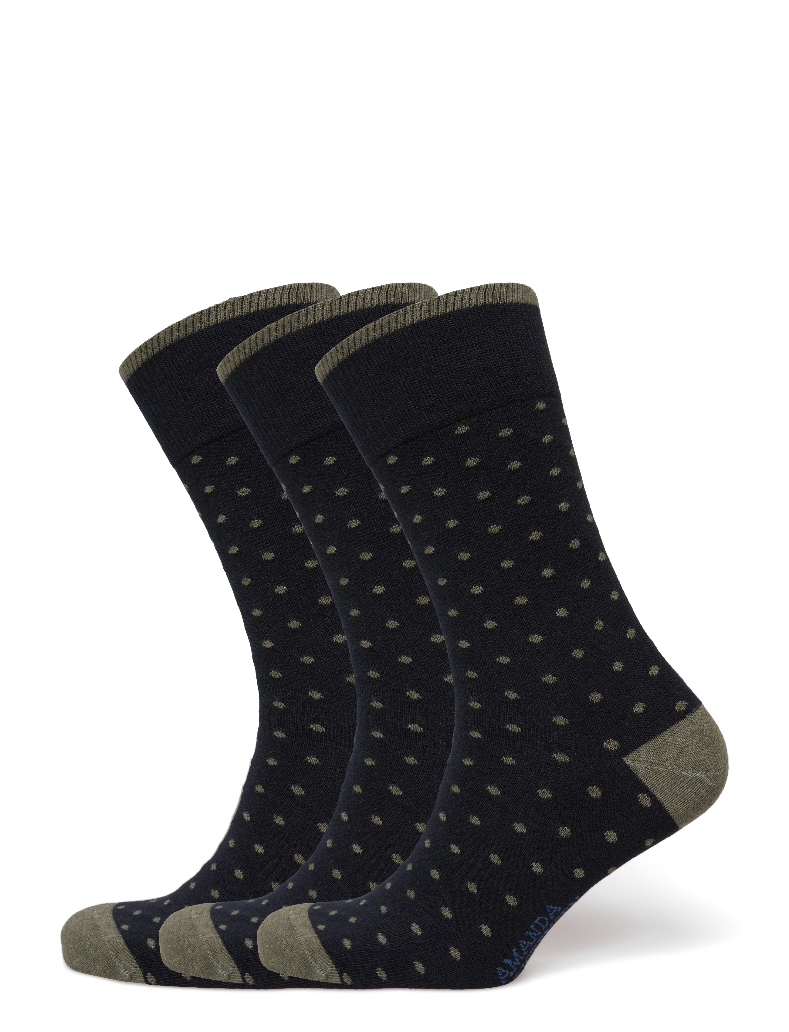 Amanda Christensen True Dot Sock, 39-42, Socks, Marineblau - Regular Männerswear