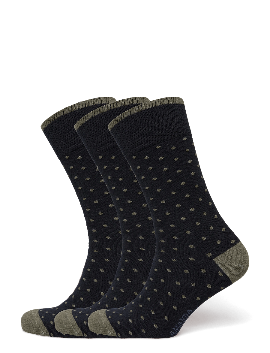 Amanda Christensen - True Dot Sock - tennissocken - dk navy - 0
