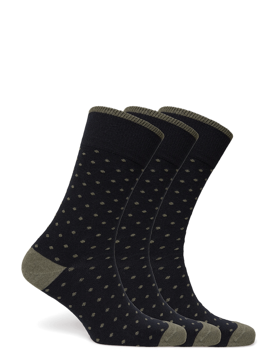 Amanda Christensen - True Dot Sock - tennissocken - dk navy - 1