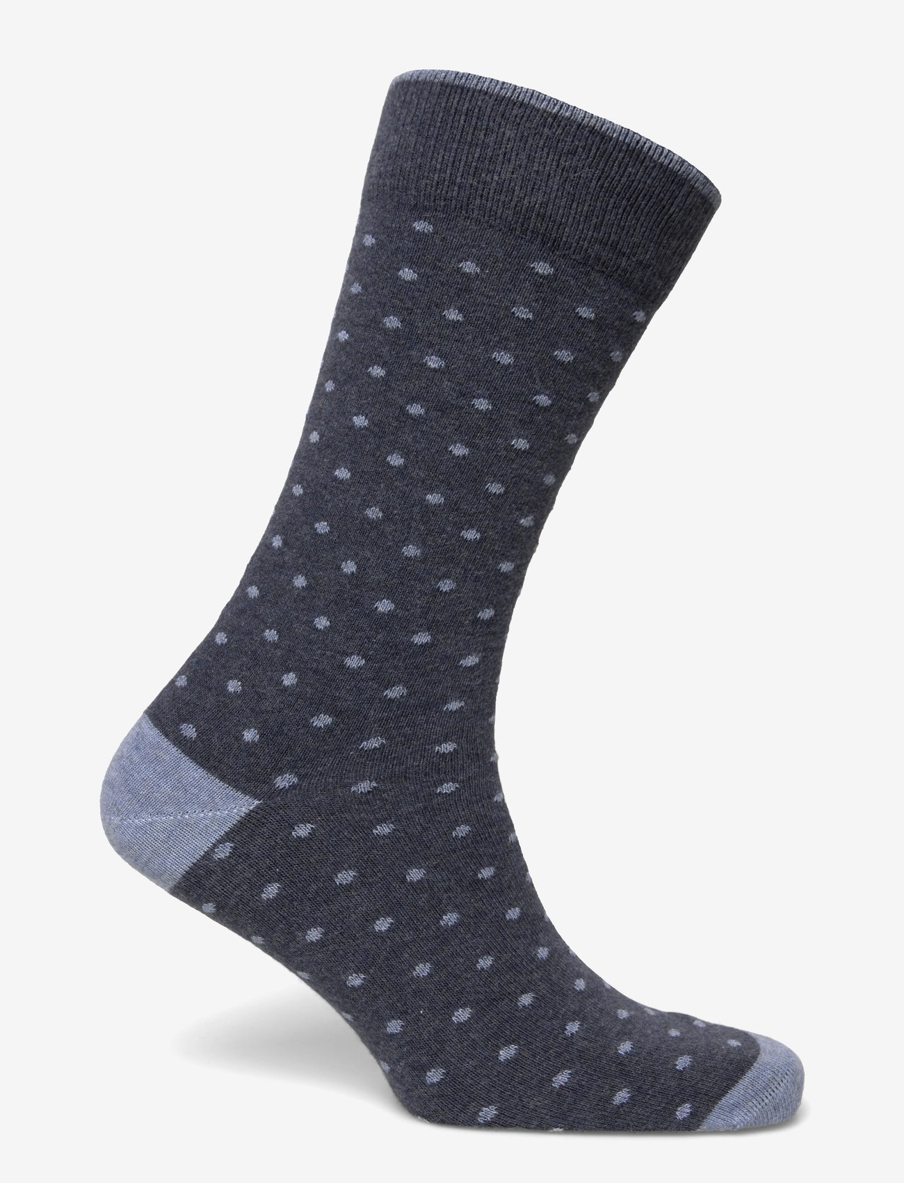 Amanda Christensen - True Dot Sock - crew-socken - navy melange - 3