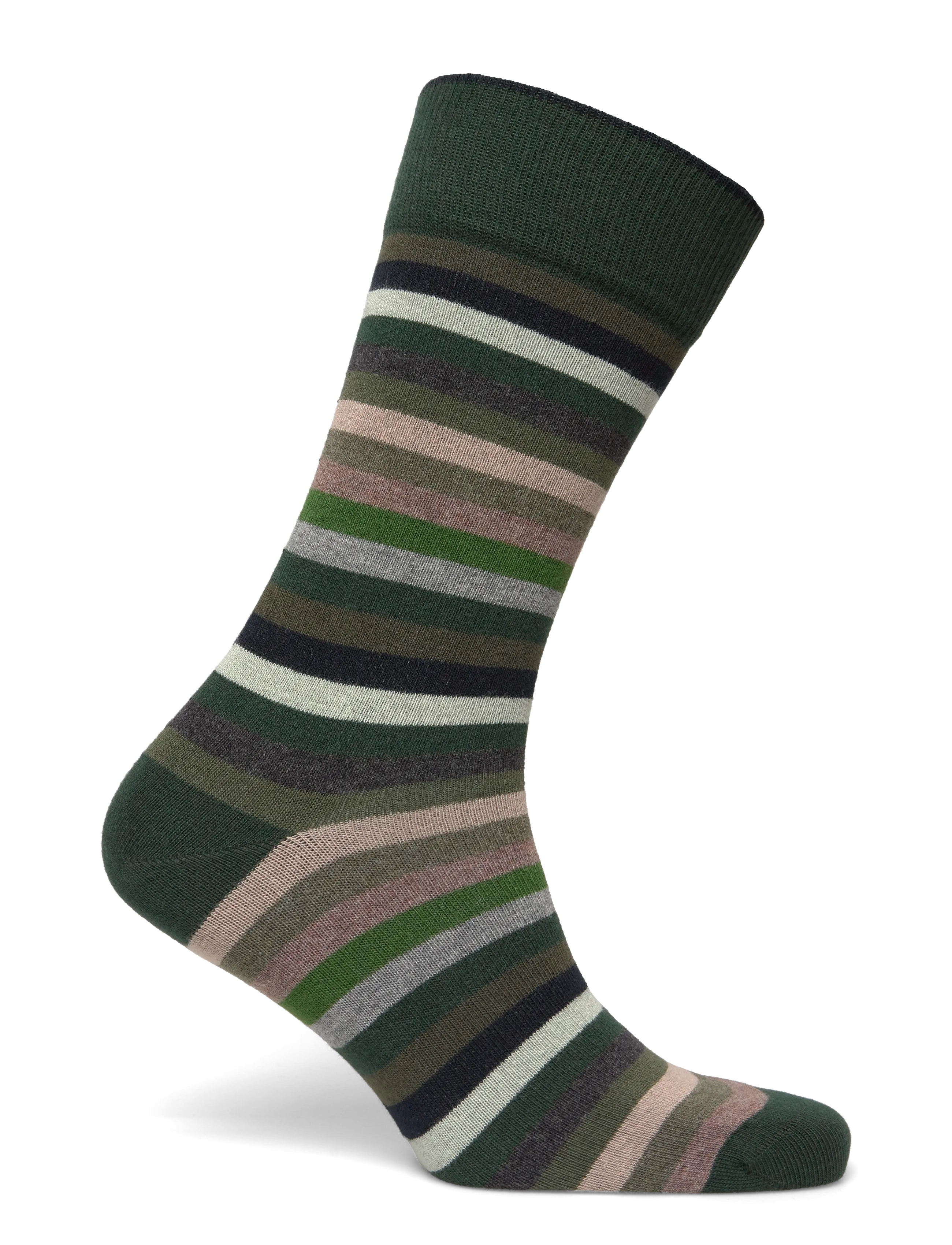 Amanda Christensen - True Block Stripe - crew-socken - green - 3