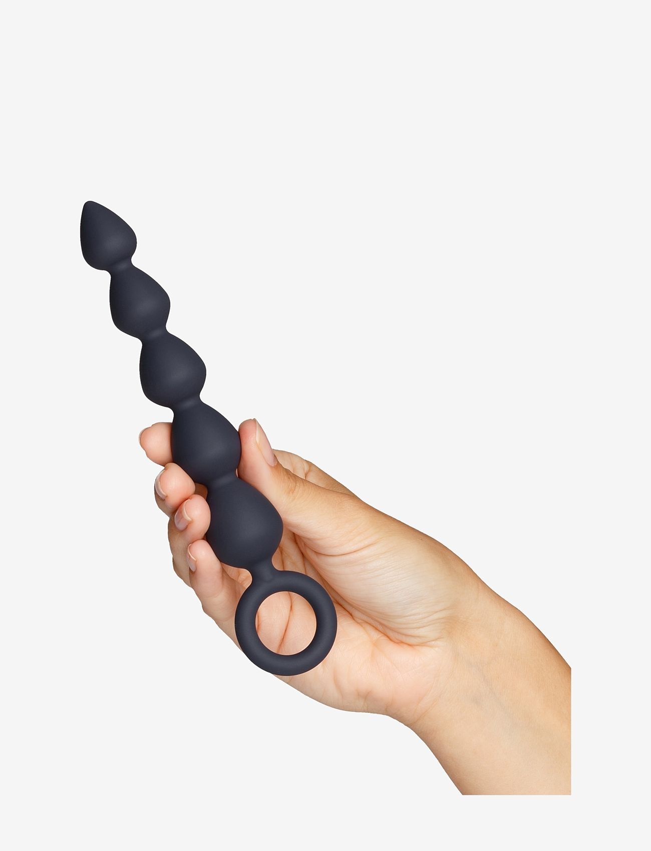 Amaysin - Amaysin Silicone Anal Beads - geisha-kugler & bækkenbundskugler - black - 2