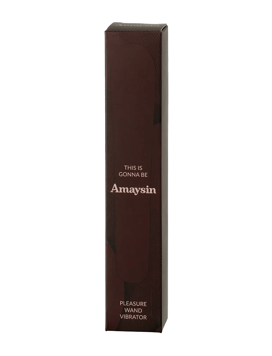 Amaysin - Amaysin Pleasure Wand Vibrator - sex & intimacy - bordeaux - 3