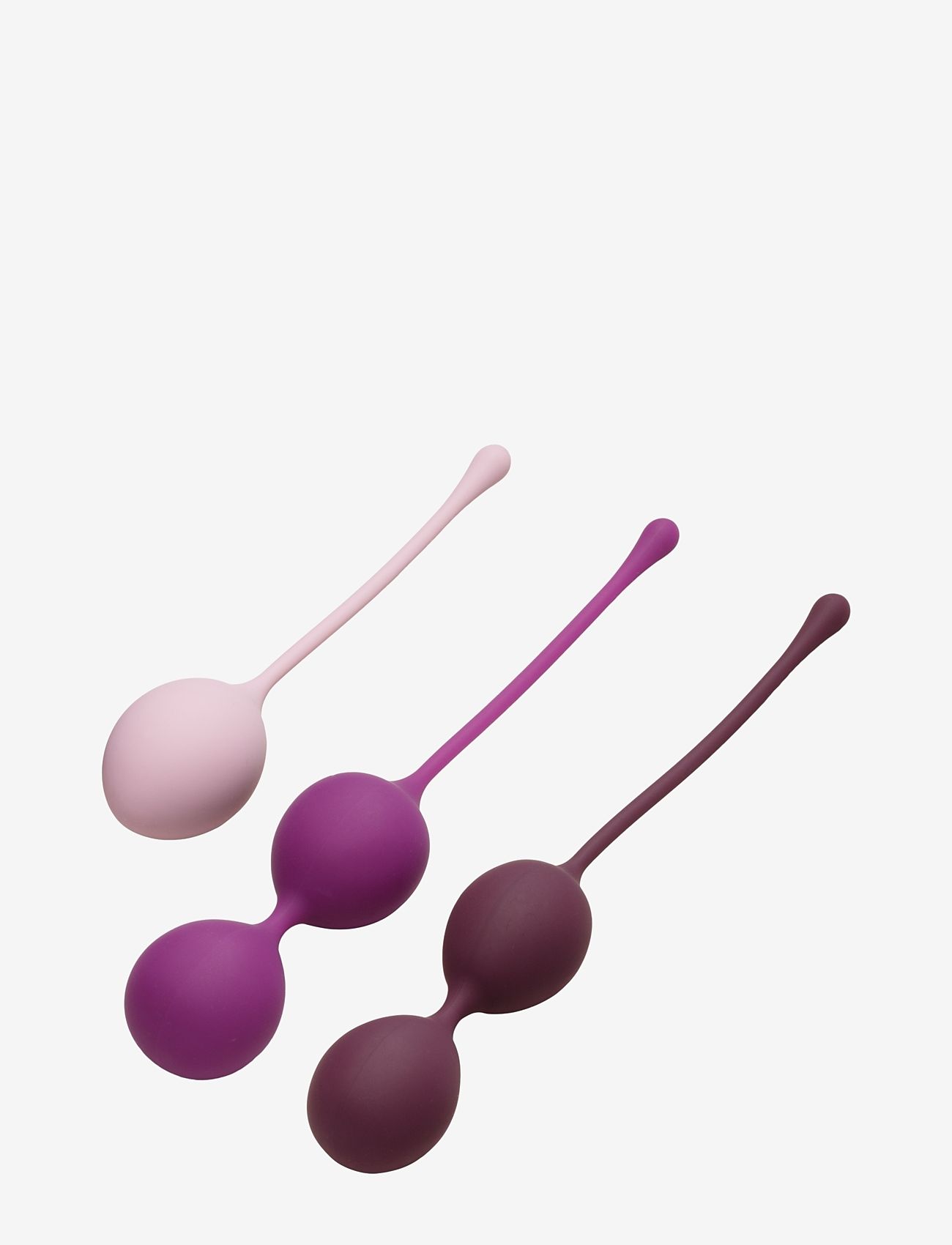 Amaysin - Amaysin Triple Kegel Exerciser Balls Set - sex & intimacy - rose;purple;bordeaux - 1