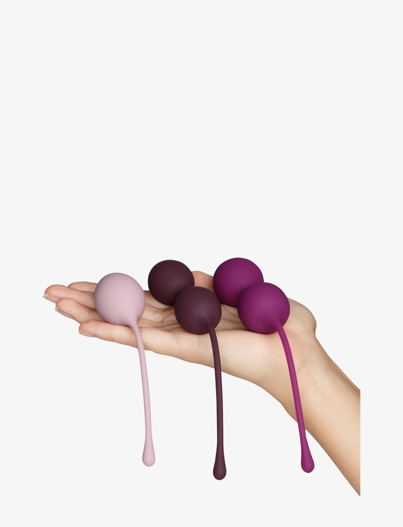 Amaysin - Amaysin Triple Kegel Exerciser Balls Set - lägsta priserna - rose;purple;bordeaux - 2