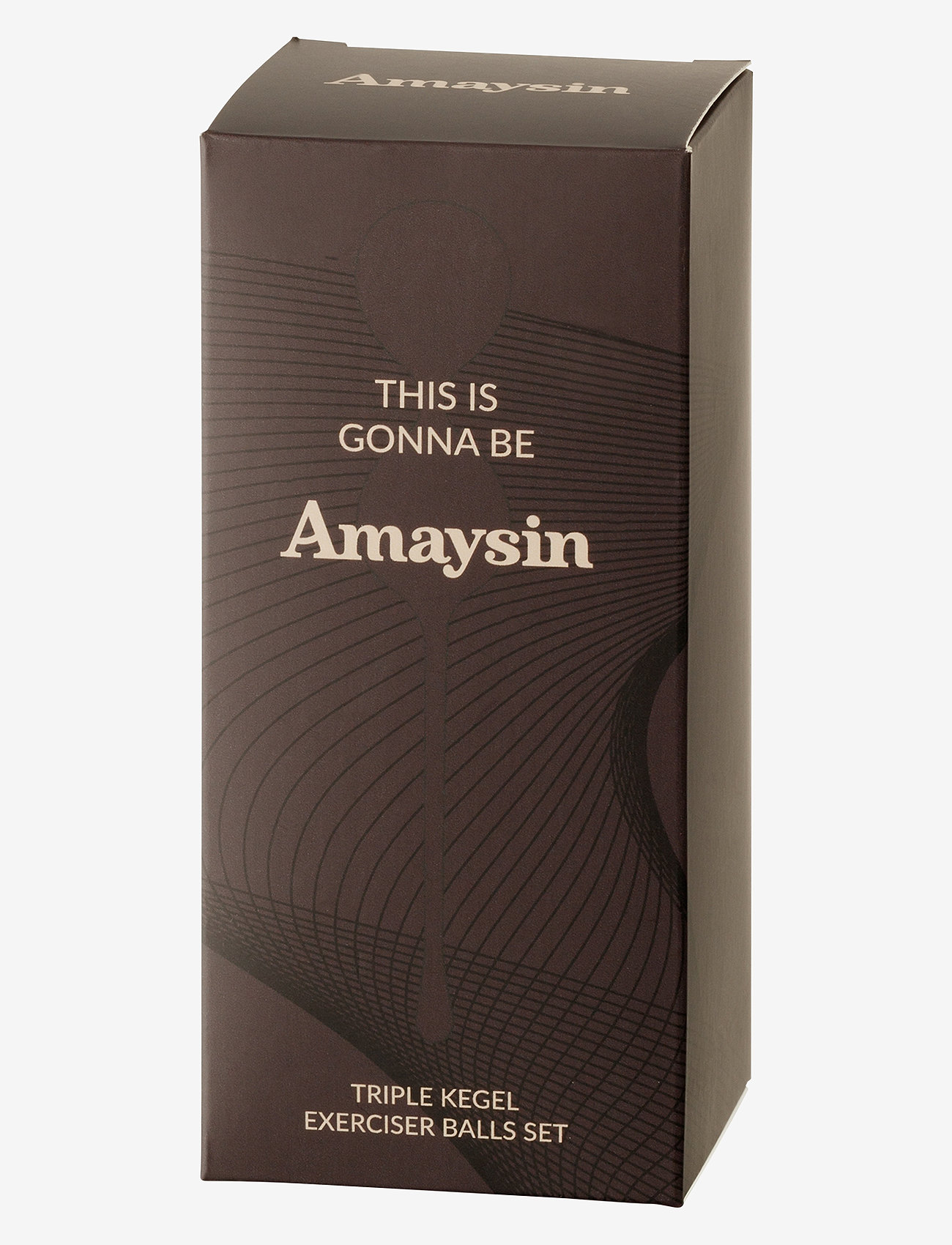 Amaysin - Amaysin Triple Kegel Exerciser Balls Set - sex & intimacy - rose;purple;bordeaux - 3