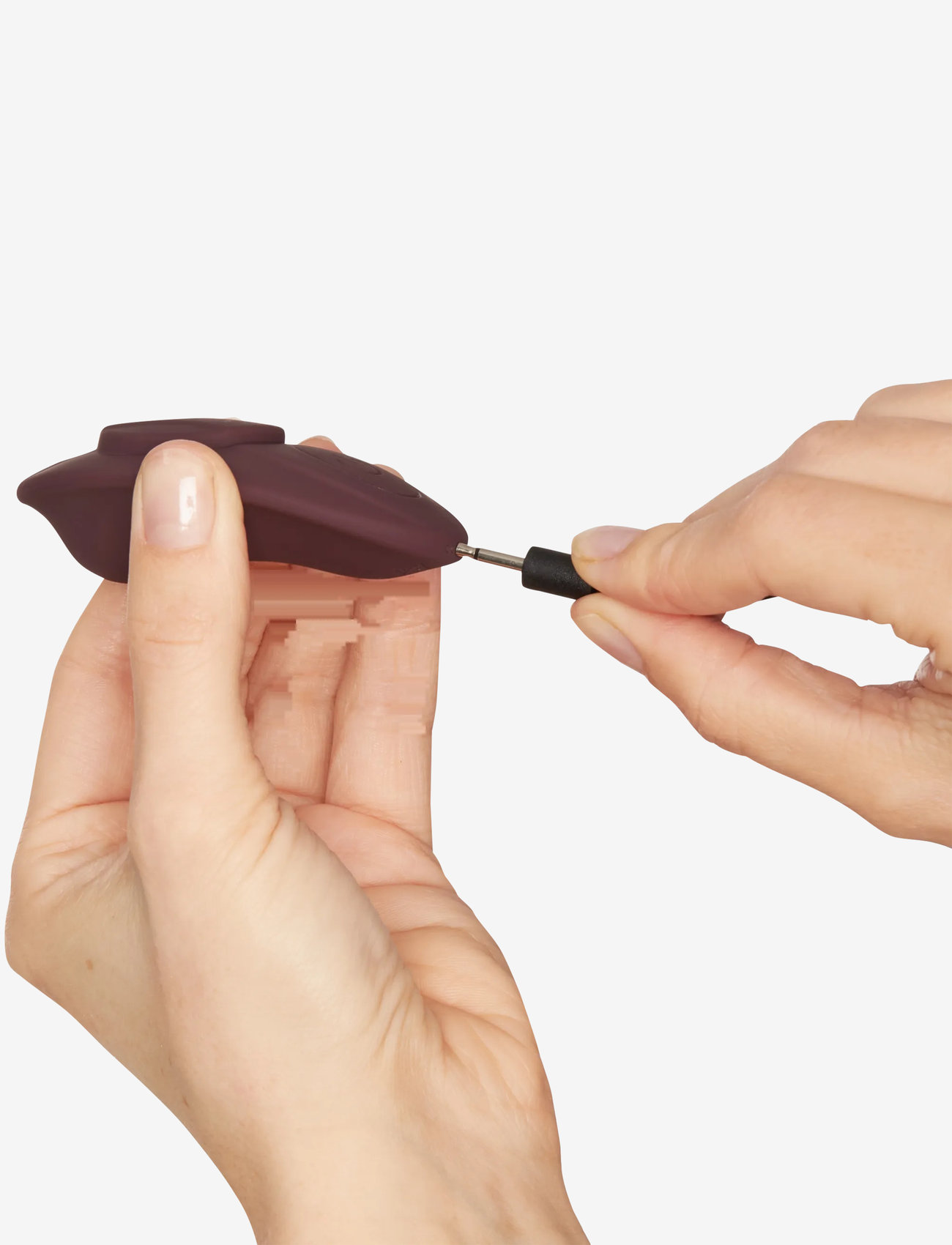 Amaysin - Amaysin Trusse Vibrator Opladelig og Fjernbetjent - vibratorer - bordeaux - 5