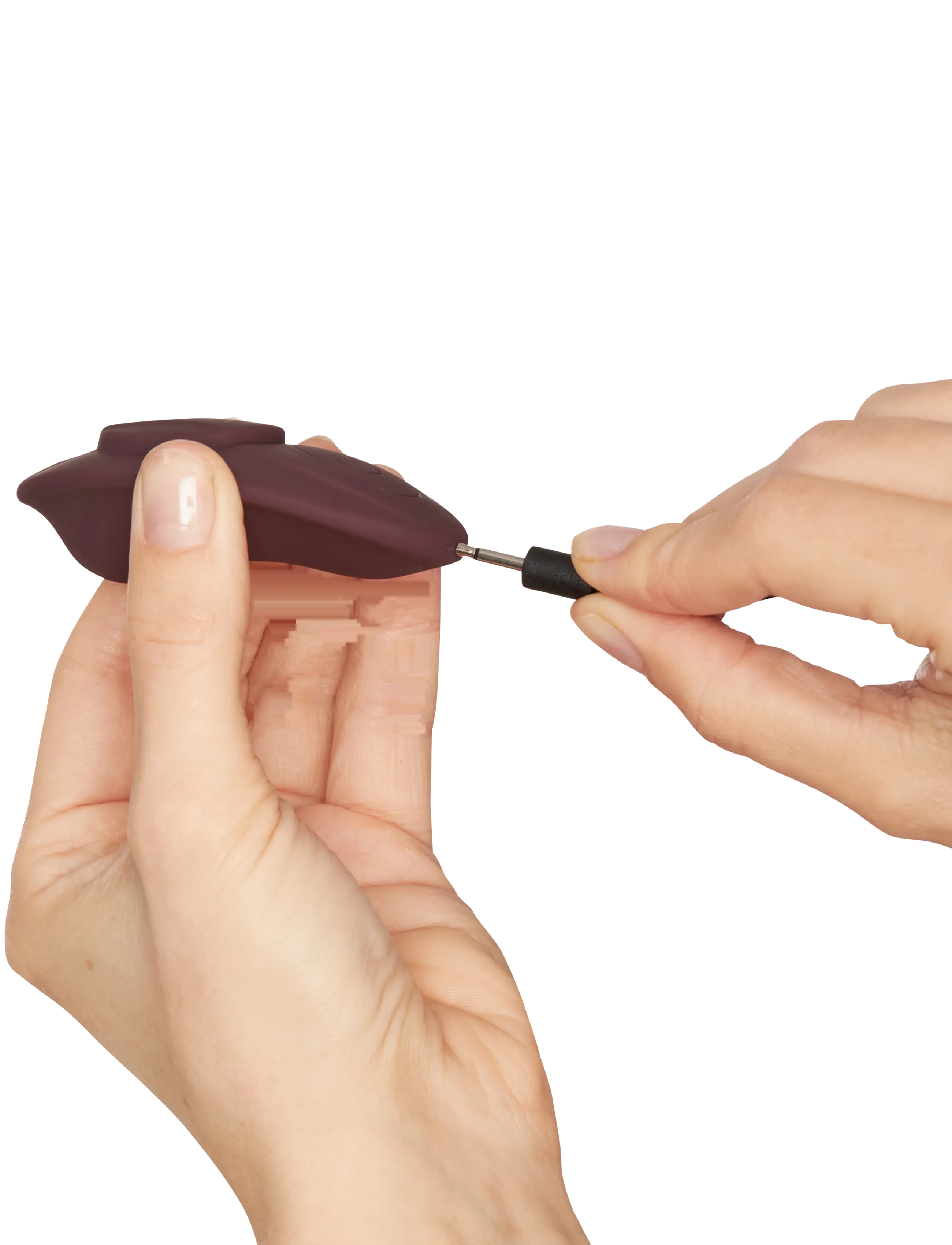 Amaysin - Amaysin Trusse Vibrator Opladelig og Fjernbetjent - laveste priser - bordeaux - 5