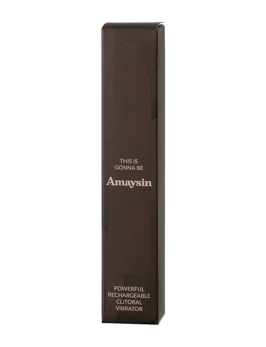 Amaysin - Amaysin Powerful Rechargeable Clitoral Vibrator - sex & intimacy - dark blue - 4