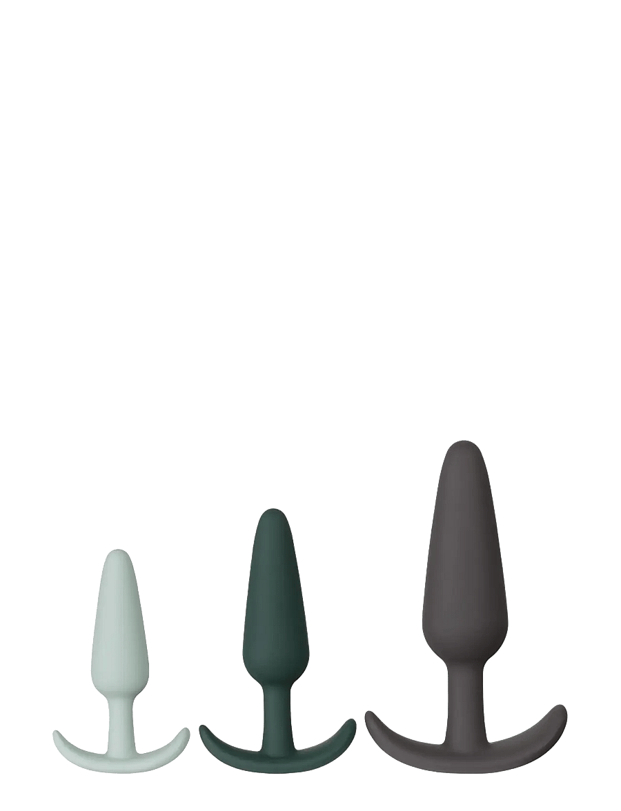 Amaysin - Amaysin Triple Butt Plug Set - sex & intimacy - green;black - 0
