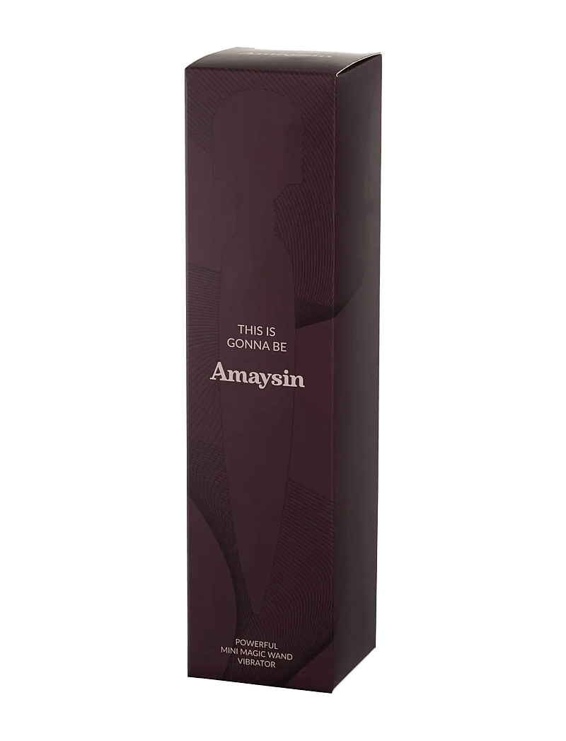 Amaysin - Amaysin Powerful Mini Magic Wand Vibrator - sex & intimacy - blue - 5
