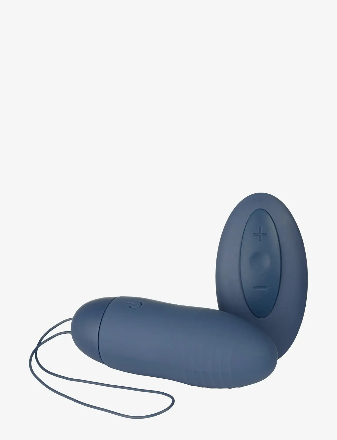Amaysin - Amaysin Ribbed Rechargeable and Remote Controlled Love Egg - vibratorer - blue - 0