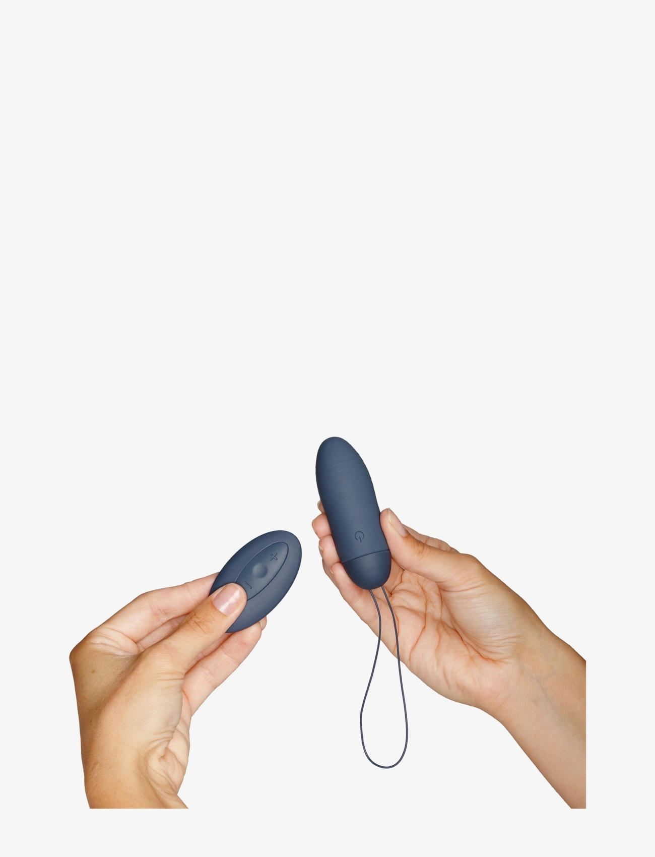 Amaysin - Amaysin Ribbed Rechargeable and Remote Controlled Love Egg - vibratorer - blue - 4