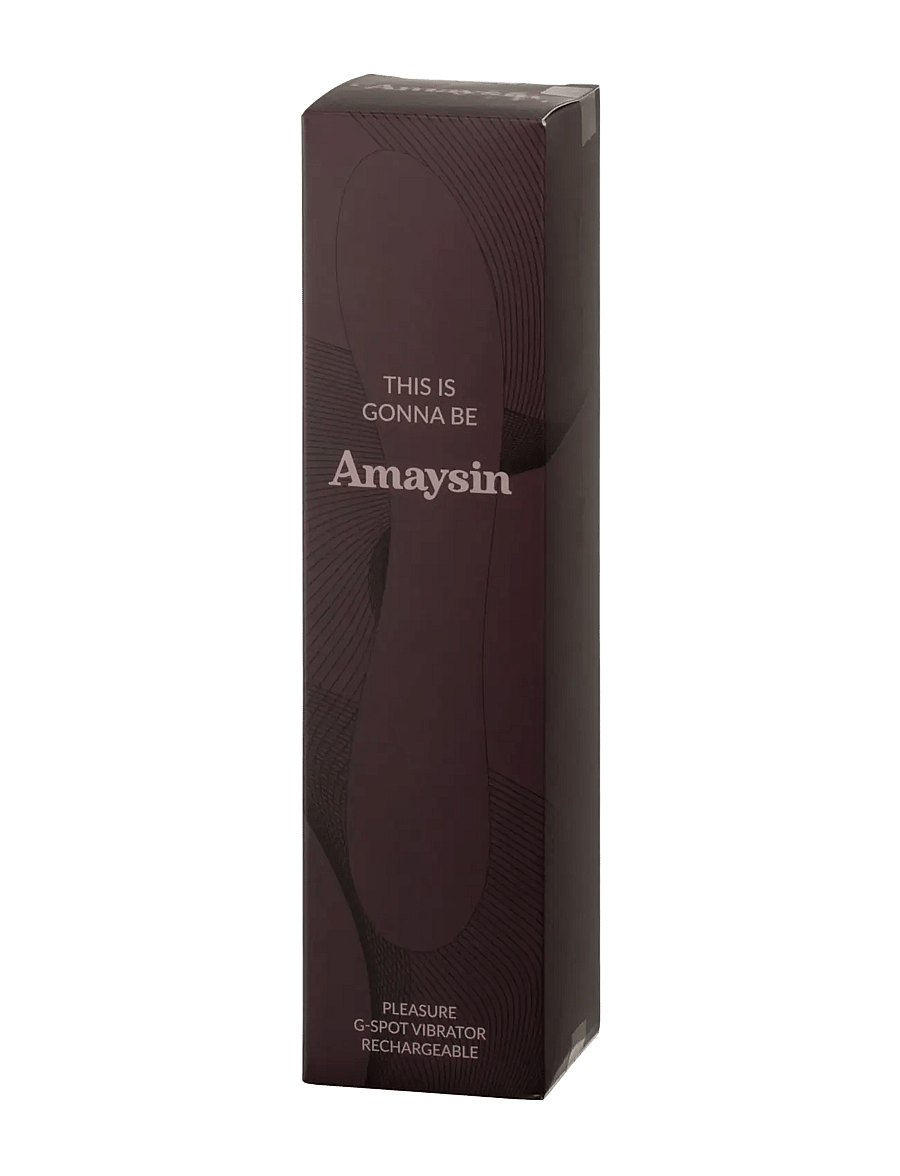 Amaysin - Amaysin Pleasure Rechargeable G-Spot Vibrator - sex & intimacy - bordeaux - 3