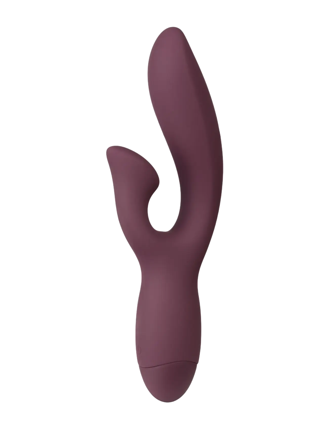 Amaysin - Amaysin Curvy Rechargeable Rabbit Vibrator - sex & intimitet - bordeaux - 1