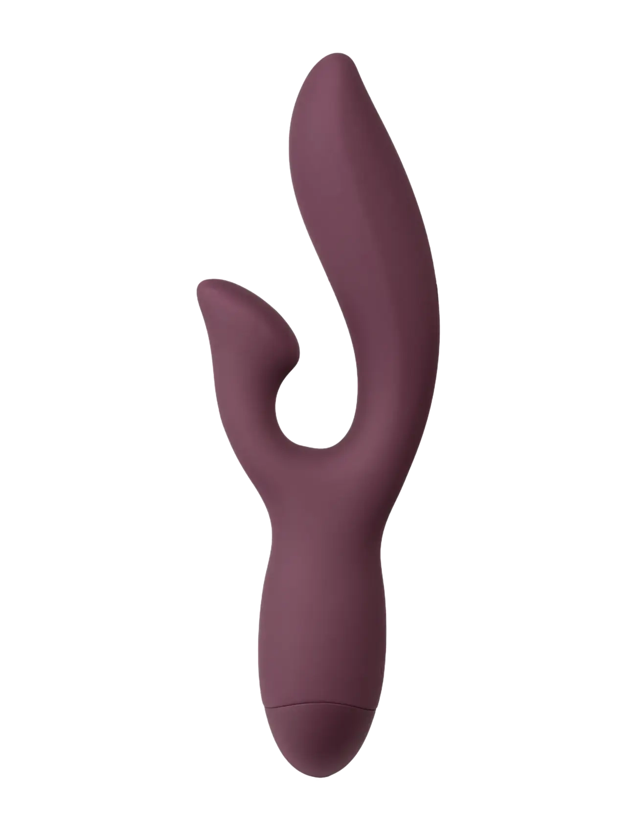Amaysin - Amaysin Curvy Rechargeable Rabbit Vibrator - sex & intimitet - bordeaux - 3