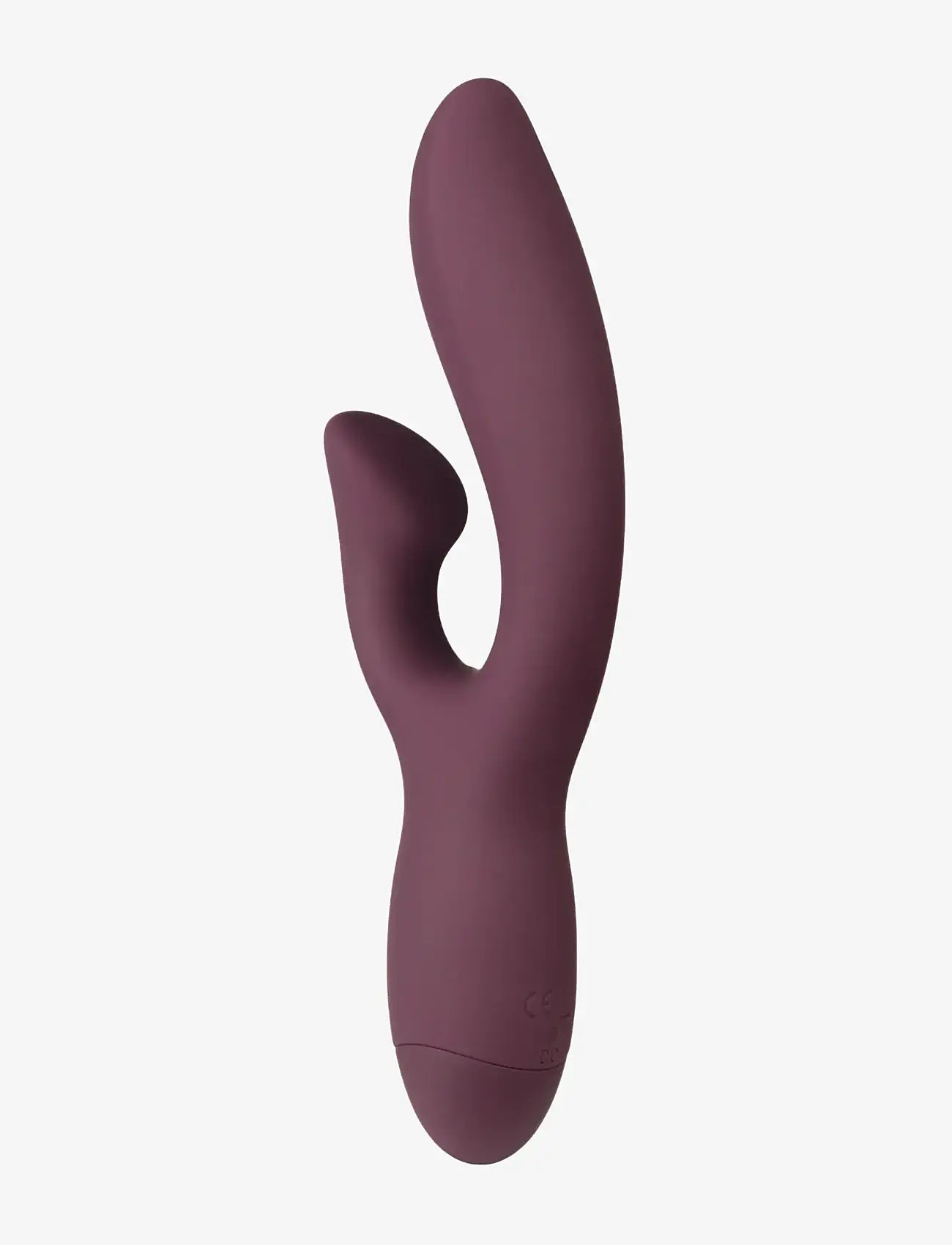 Amaysin - Amaysin Curvy Rechargeable Rabbit Vibrator - vibraattorit - bordeaux - 4