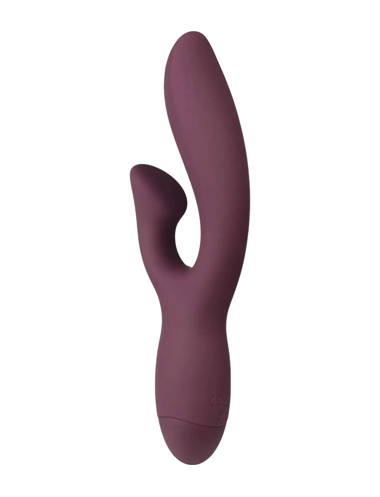 Amaysin - Amaysin Curvy Rechargeable Rabbit Vibrator - sex & intimitet - bordeaux - 4