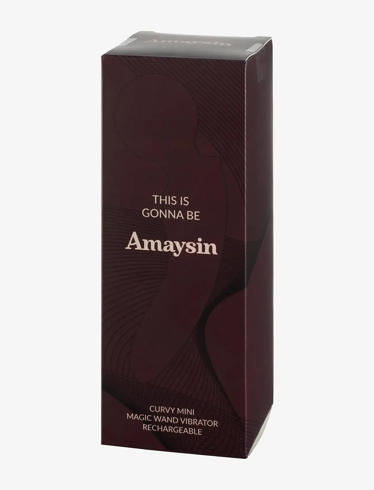 Amaysin - Amaysin Curvy Rechargeable Mini Magic Wand Vibrator - blue - 5