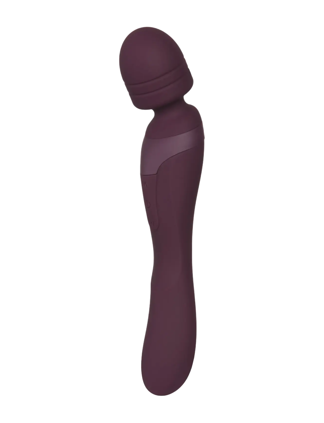 Amaysin Amaysin Duo Rechargeable Magic Wand and Dildo Vibrator - Helse & Velvære - BORDEAUX / burgundy