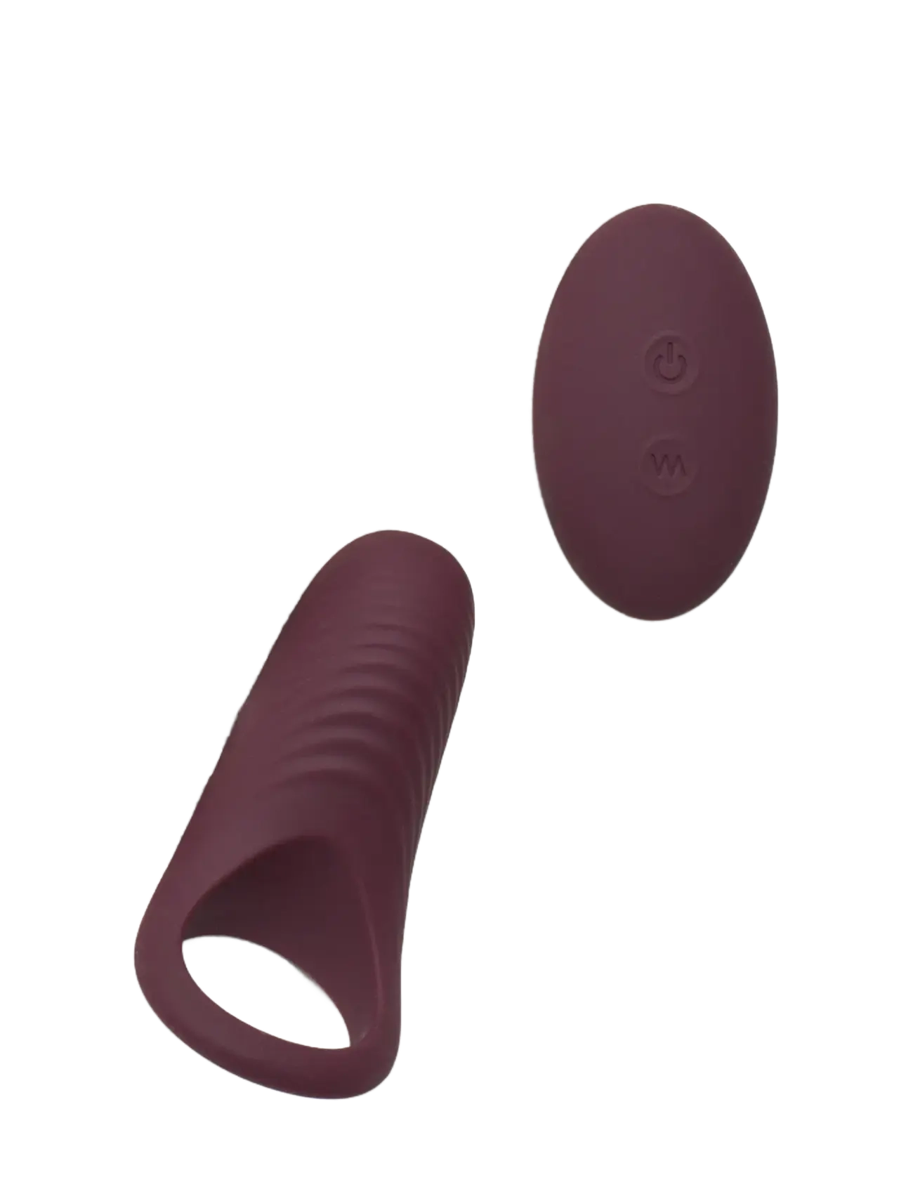 Amaysin - Amaysin Remote-Controlled Vibrating Love Penis Ring - penispumput & penisrenkaat - bordeaux - 1