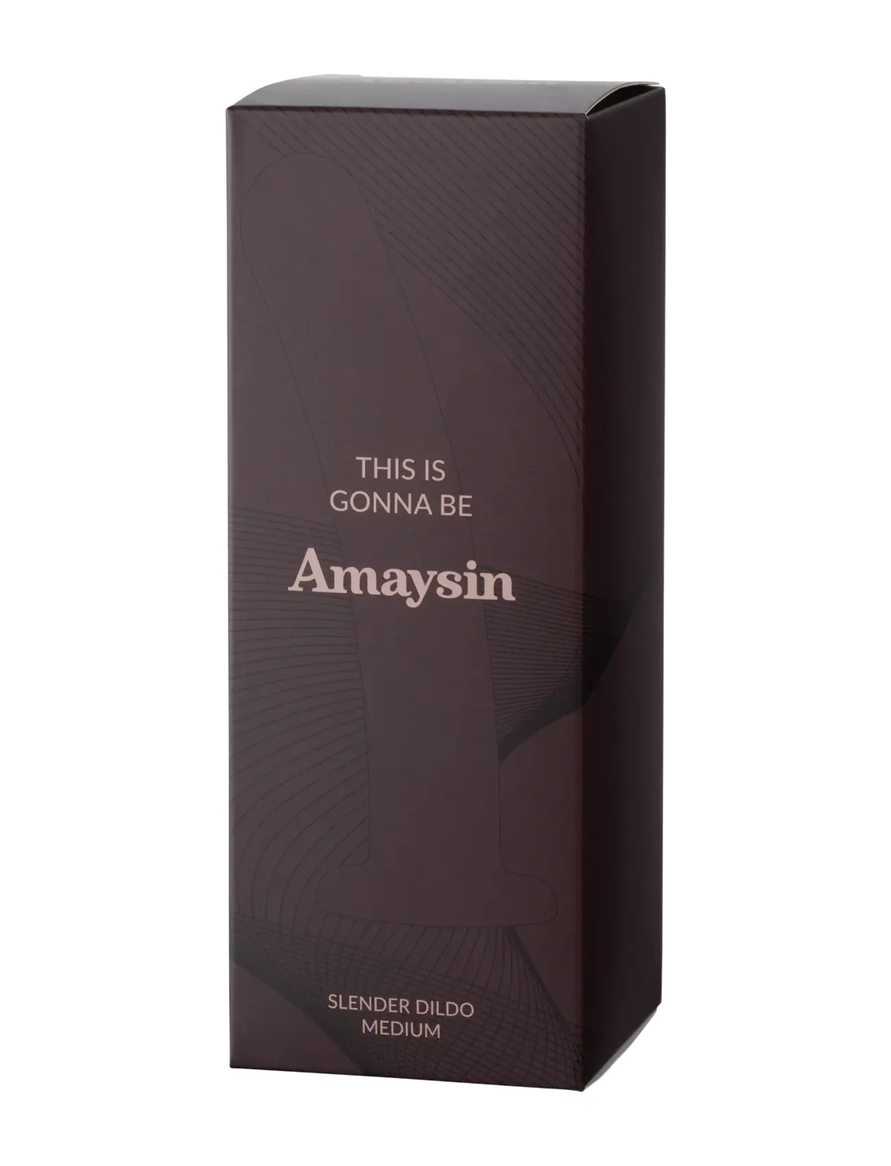 Amaysin - Amaysin Slender Medium Dildo - bordeaux - 4