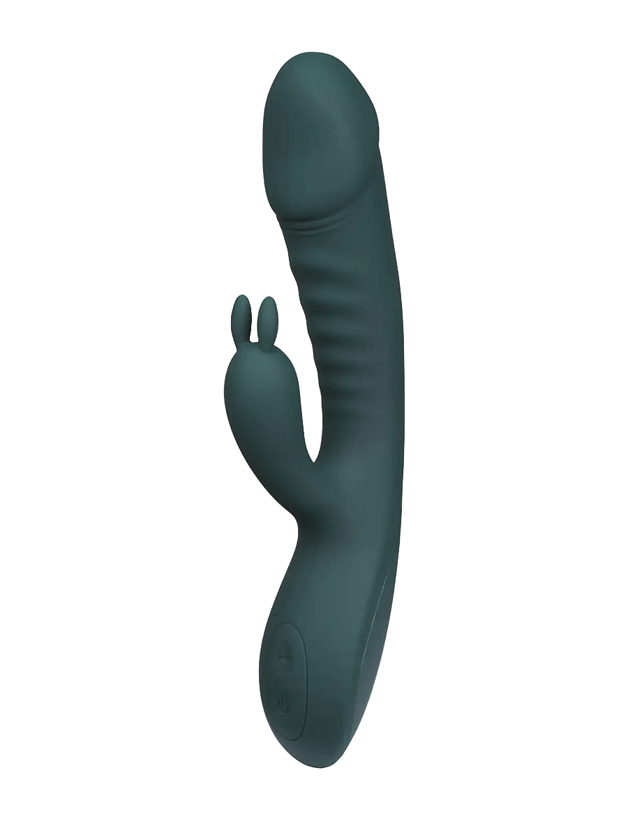 Amaysin - Amaysin Ribbed Rabbit Vibrator - sex & intimacy - green - 0