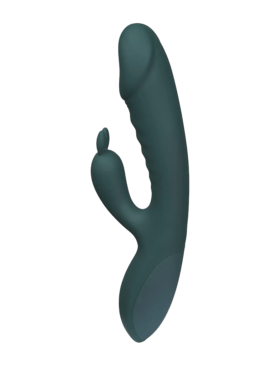 Amaysin - Amaysin Ribbed Rabbit Vibrator - sex & intimacy - green - 2