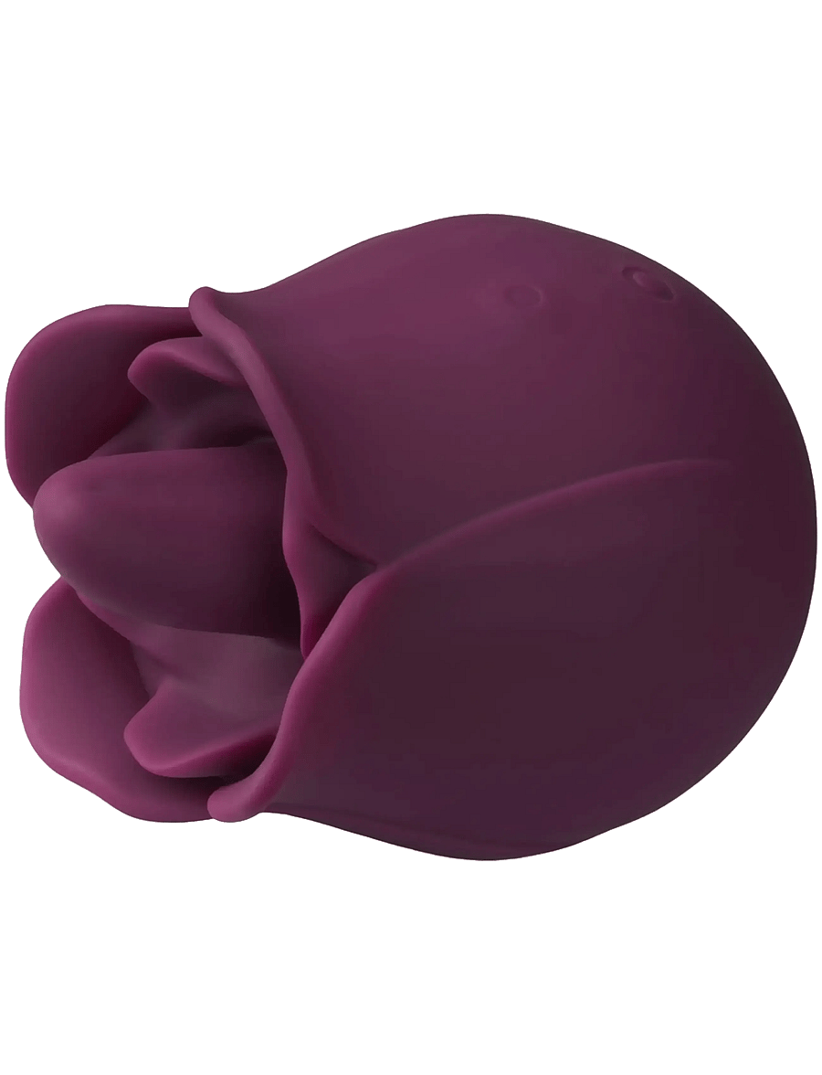 Amaysin - Amaysin Licking Rose Vibrator - vibratorer - bordeaux - 2