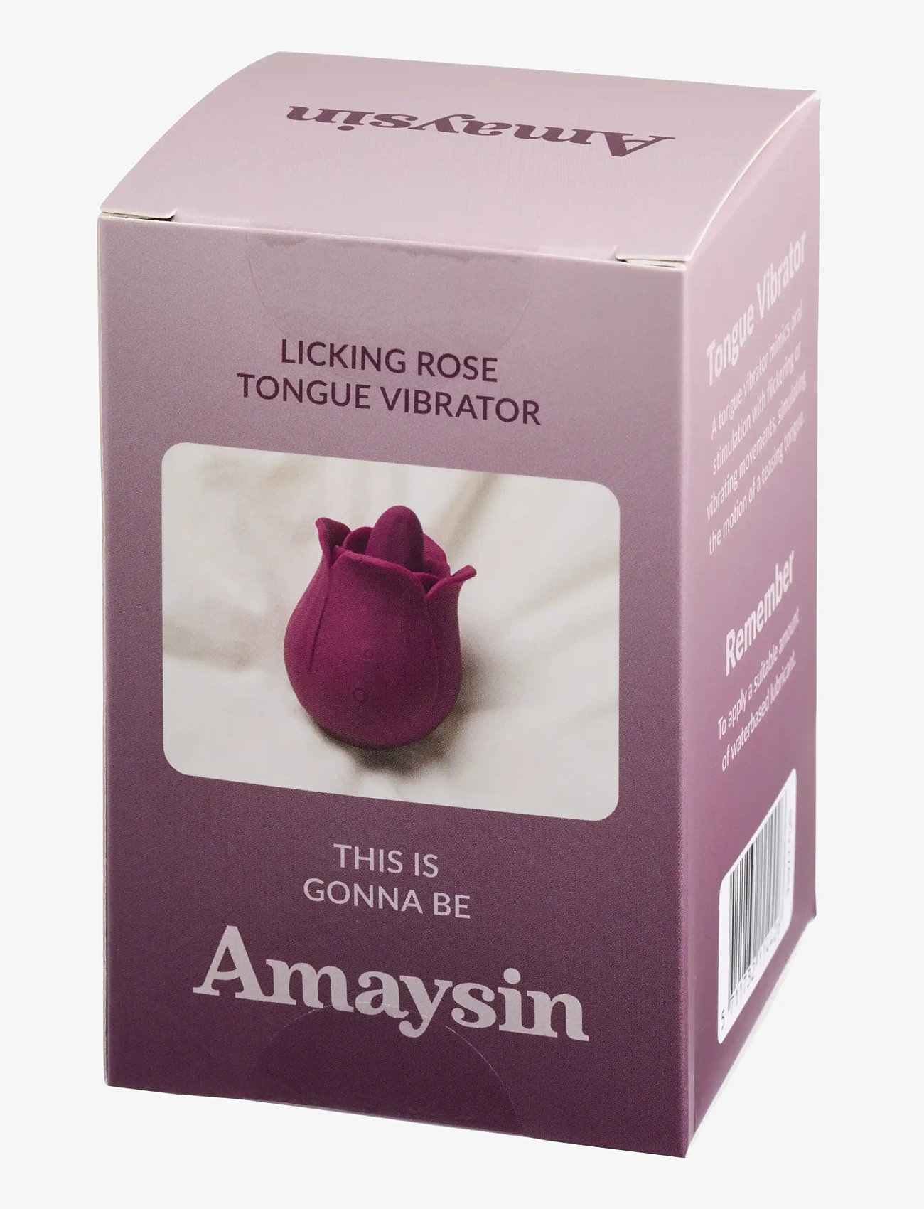 Amaysin - Amaysin Licking Rose Vibrator - laveste priser - bordeaux - 4