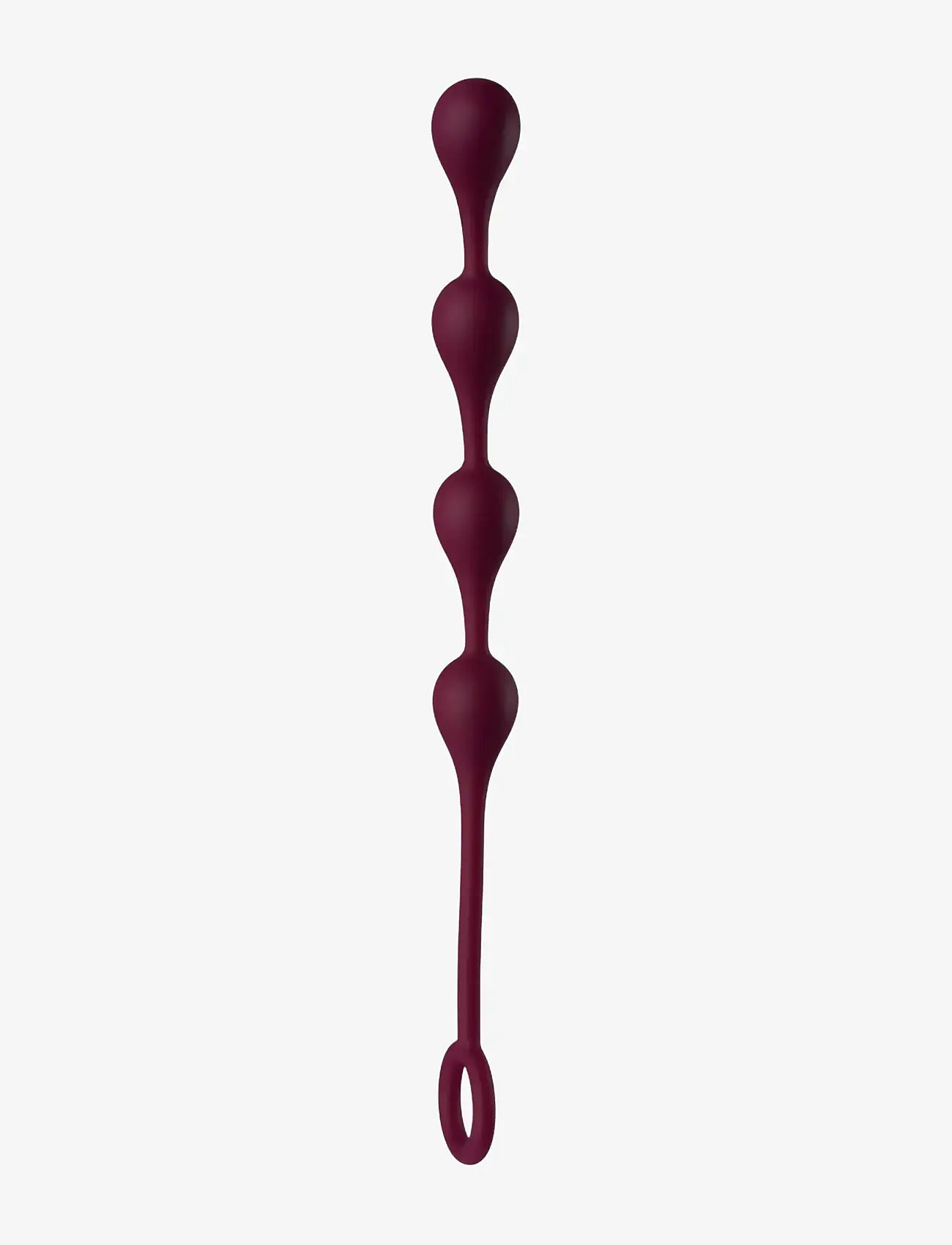 Amaysin - Amaysin Waterdrop Silicone Anal Beads - geisha-kugler & bækkenbundskugler - bordeaux - 1