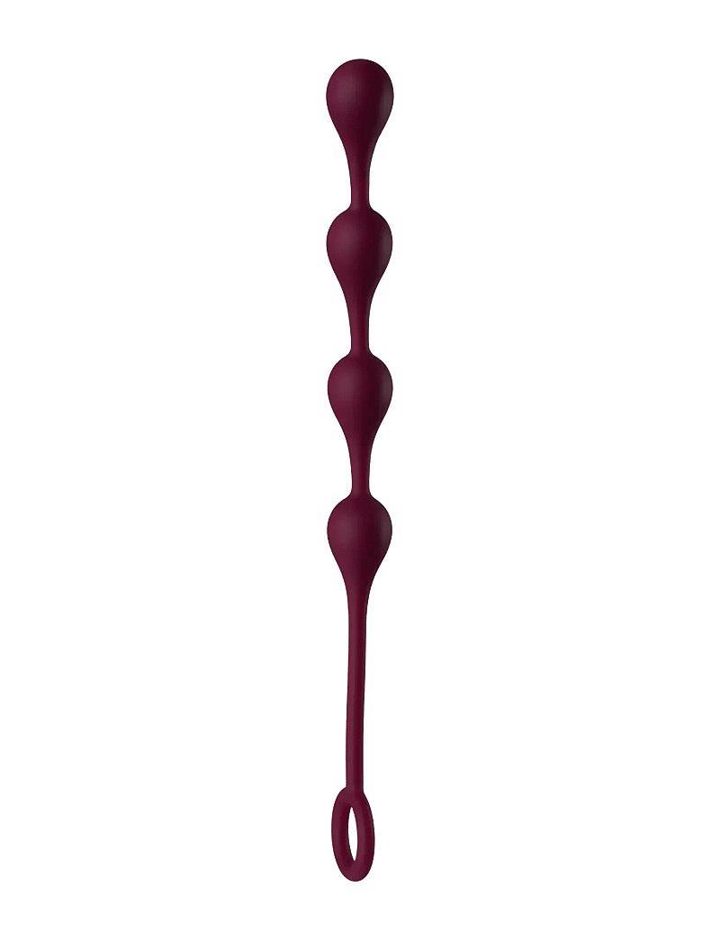 Amaysin - Amaysin Waterdrop Silicone Anal Beads - sex & intimacy - bordeaux - 1