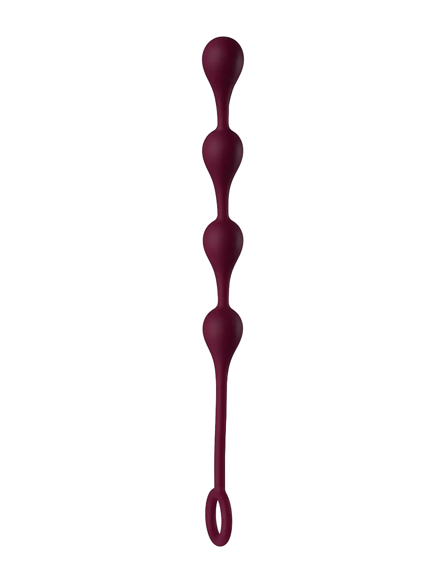 Amaysin - Amaysin Waterdrop Silicone Anal Beads - sex & intimacy - bordeaux - 1
