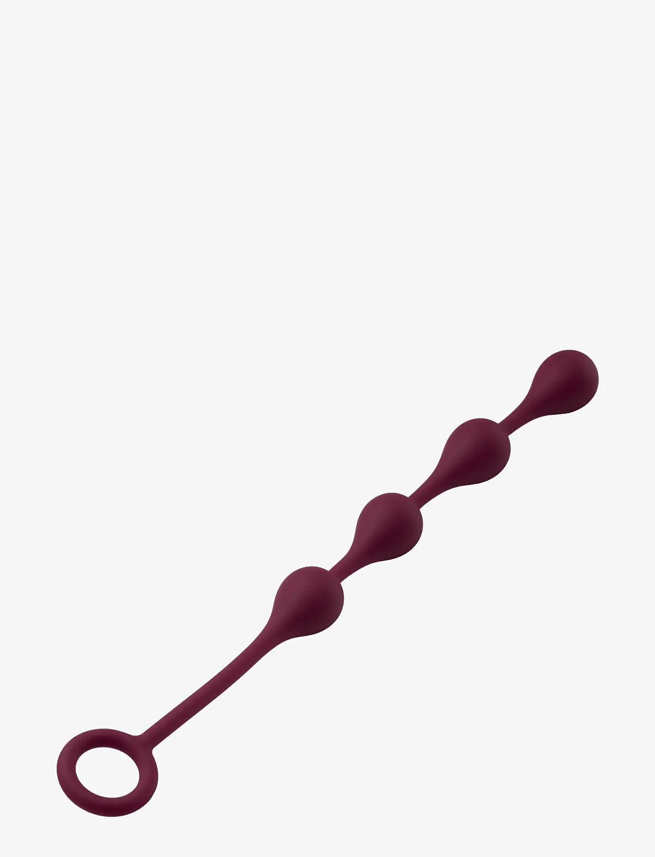 Amaysin - Amaysin Waterdrop Silicone Anal Beads - geisha-kugler & bækkenbundskugler - bordeaux - 2