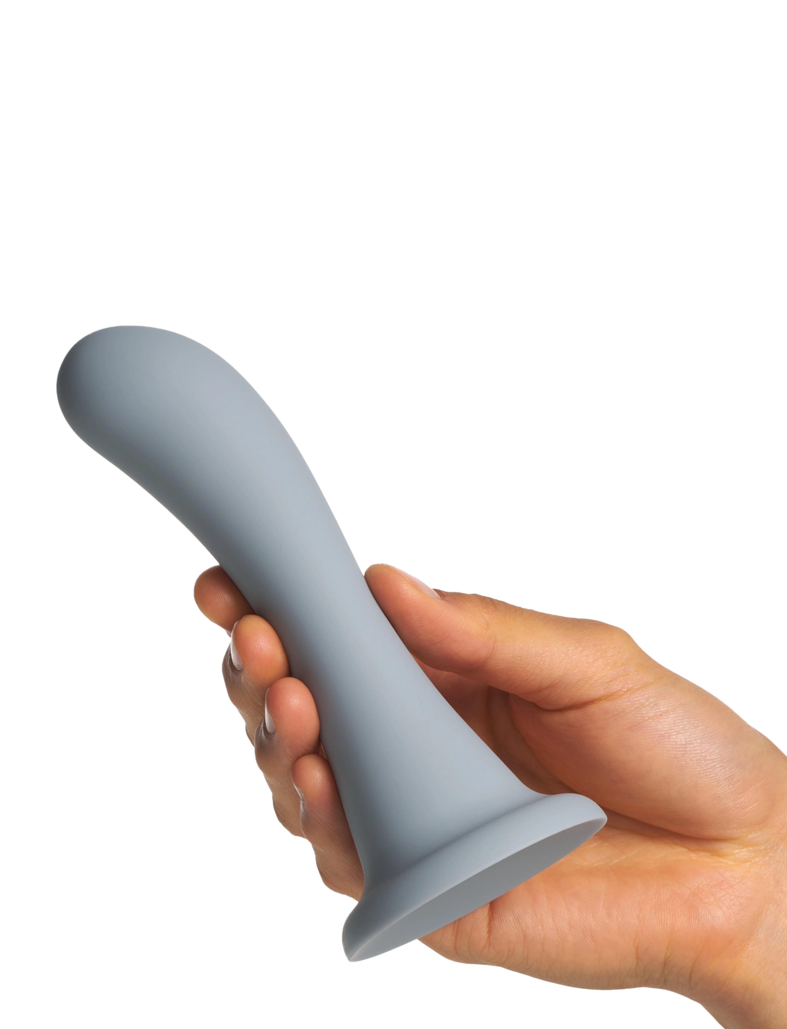 Amaysin Amaysin Curvy Slender Dildo 15 cm - Amaysin - GREY / grey