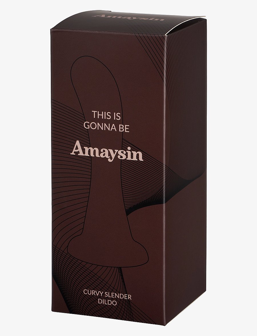 Amaysin - Amaysin Curvy Slender Dildo 15 cm - sex & intimacy - grey - 4